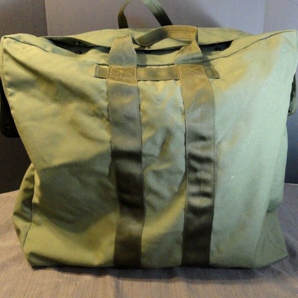GREEN AVIATORS KIT FLYERS PILOT AIRBORNE JUMP MASTER AVIATION DUFFEL BAG SV 2373